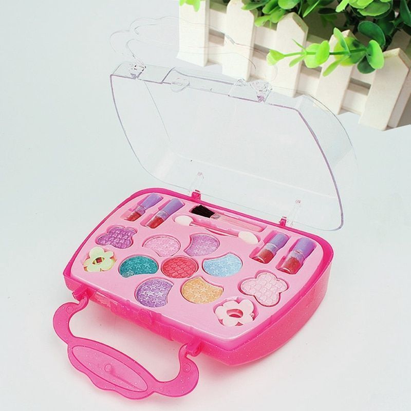 New Pretend Play Girls Cosmetics Kit Toys Makeup Set Preschool Kid Beauty Toy For Kids Makeup Toys - MyMobile