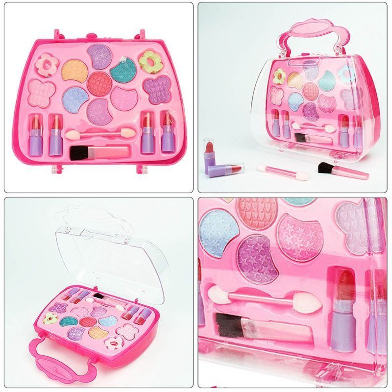 New Pretend Play Girls Cosmetics Kit Toys Makeup Set Preschool Kid Beauty Toy For Kids Makeup Toys - MyMobile