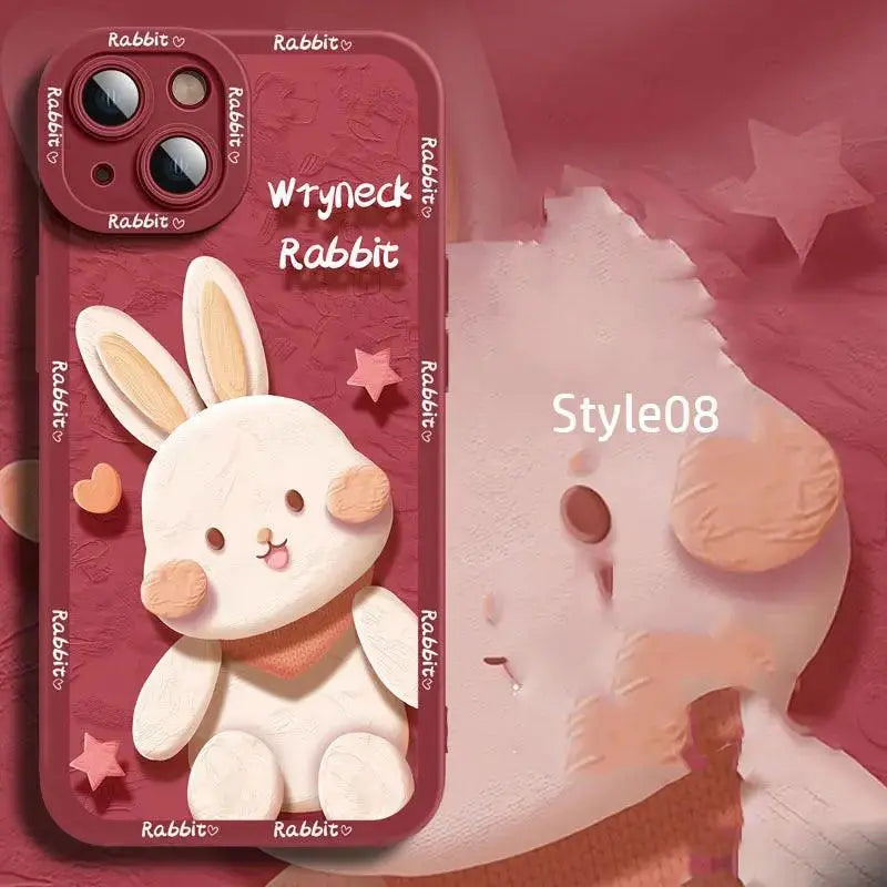 New Silicone Cartoon Mobile Phone Case - MyMobile