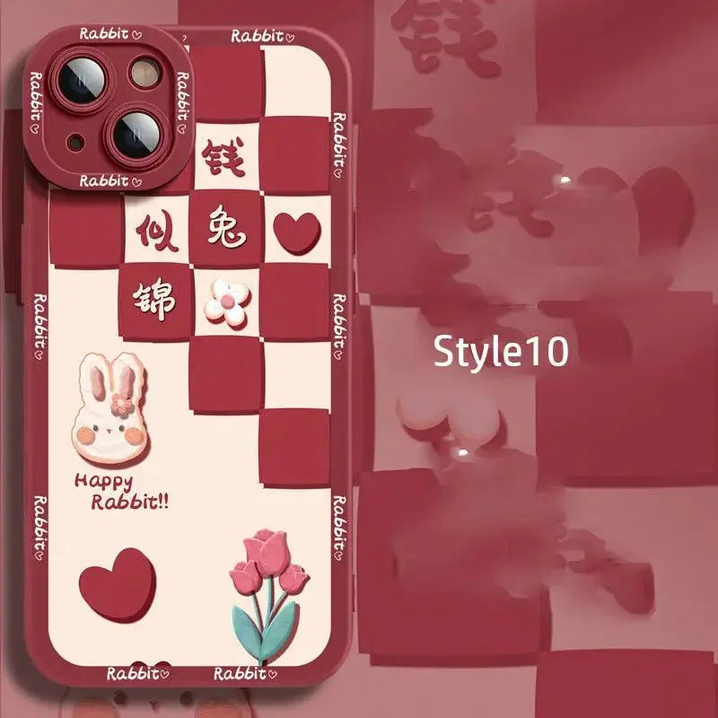 New Silicone Cartoon Mobile Phone Case - MyMobile