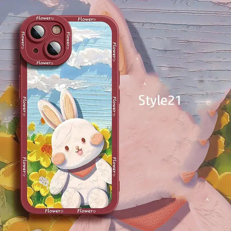 New Silicone Cartoon Mobile Phone Case - MyMobile