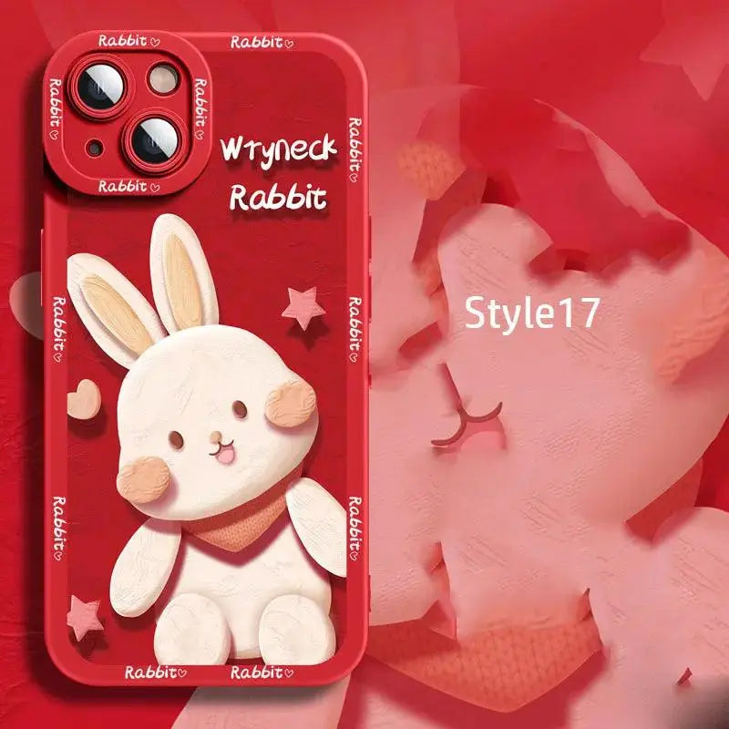 New Silicone Cartoon Mobile Phone Case - MyMobile