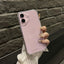 New Transparent Simple Metal Button Drop - resistant Phone Case For iPhone 16 - MyMobile