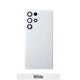Rear Cover Glass For Samsung Galaxy S22 Ultra S908B-White