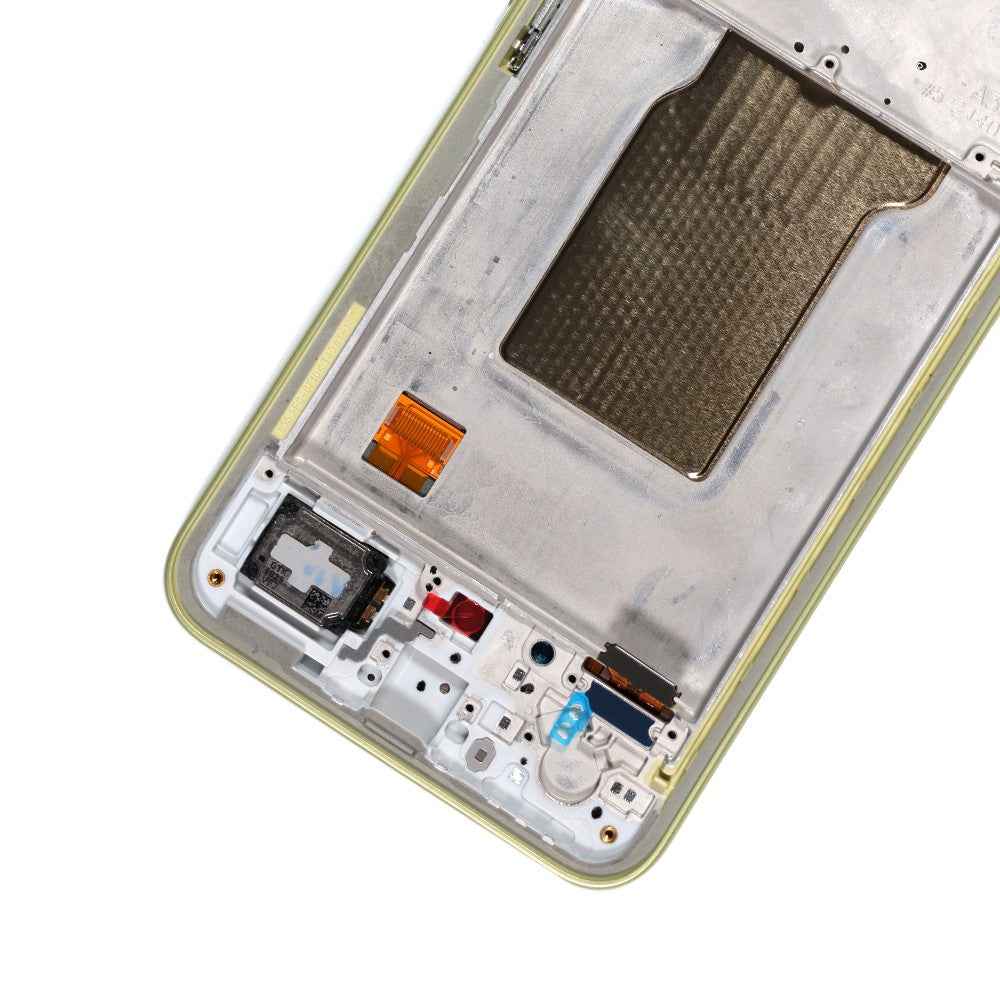 Samsung Galaxy A35 5G A356B OLED Screen Replacement Digitizer with Frame GH82-34221D (Service Pack)-Lemon