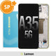 Samsung Galaxy A35 5G A356B OLED Screen Replacement Digitizer with Frame GH82-34221D (Service Pack)-Lemon