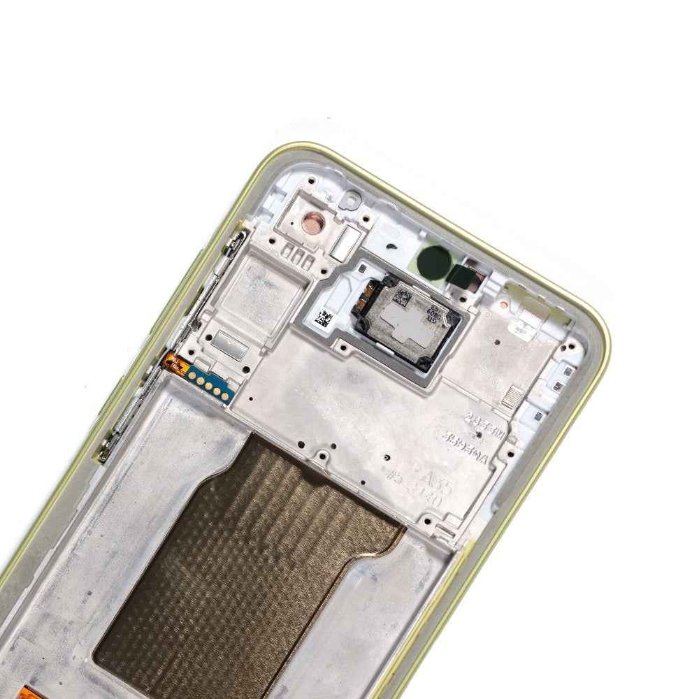 Samsung Galaxy A35 5G A356B OLED Screen Replacement Digitizer with Frame GH82-34221D (Service Pack)-Lemon