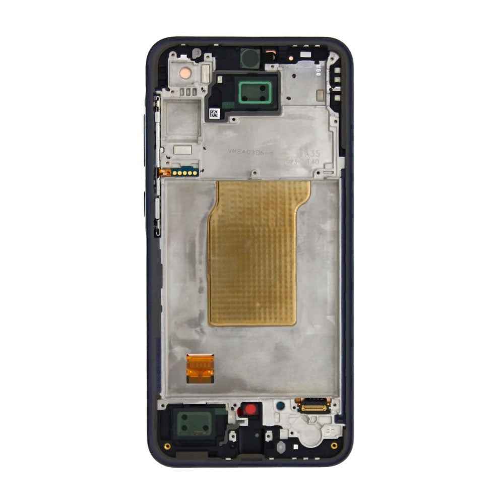 Samsung Galaxy A35 5G A356B OLED Screen Replacement Digitizer with Frame GH82-34221A (Service Pack)-Navy