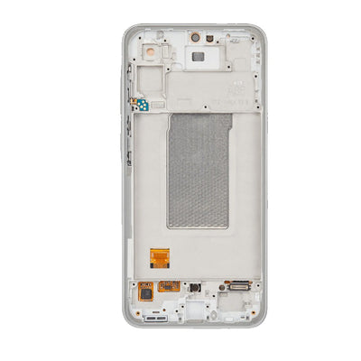 Samsung Galaxy A36 5G A366B OLED Replacement with Frame GH82-36841B (Service Pack)-White