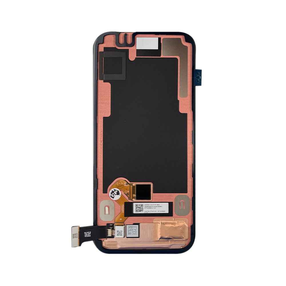 OLED Screen Digitizer With Bezel Frame and Fingerprint Sensor for Google Pixel 9-Black (Service Pack)
