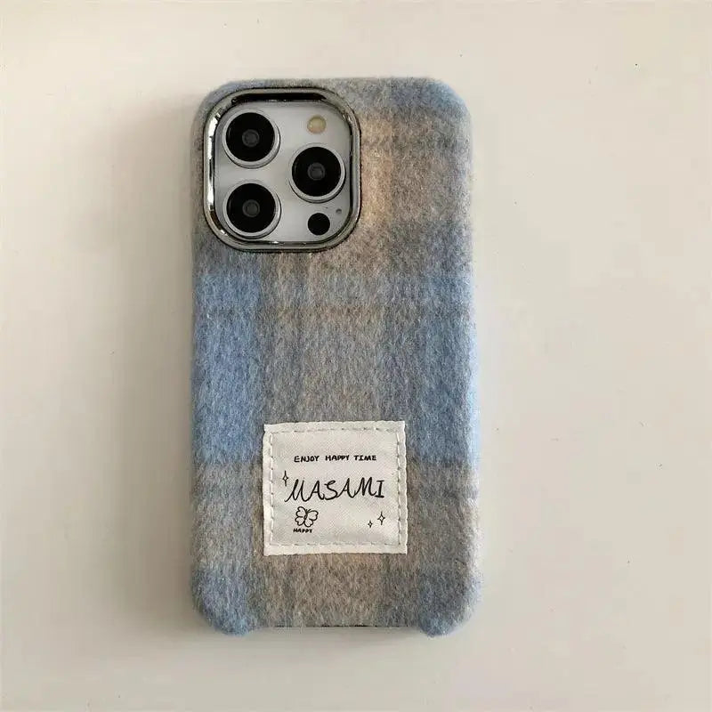 Niche Flannel Plaid Phone Case - MyMobile