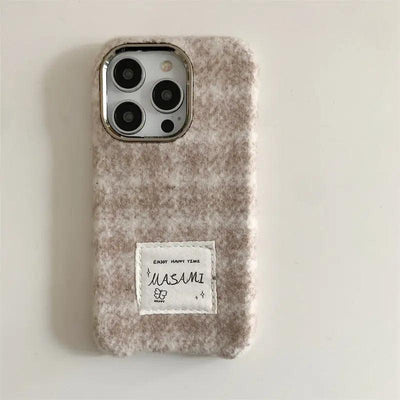 Niche Flannel Plaid Phone Case - MyMobile