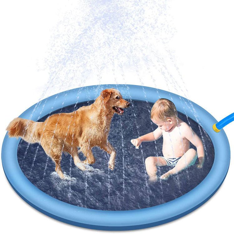 Non - Slip Splash Pad For Kids And Pet Dog Pool Summer Outdoor Water Toys - MyMobile