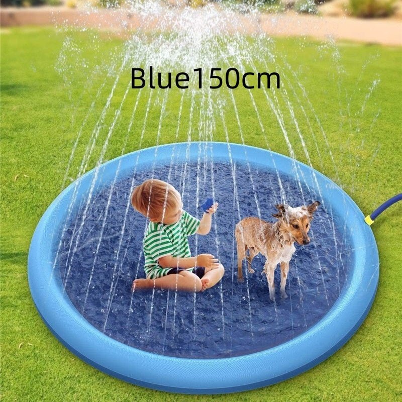 Non - Slip Splash Pad For Kids And Pet Dog Pool Summer Outdoor Water Toys - MyMobile