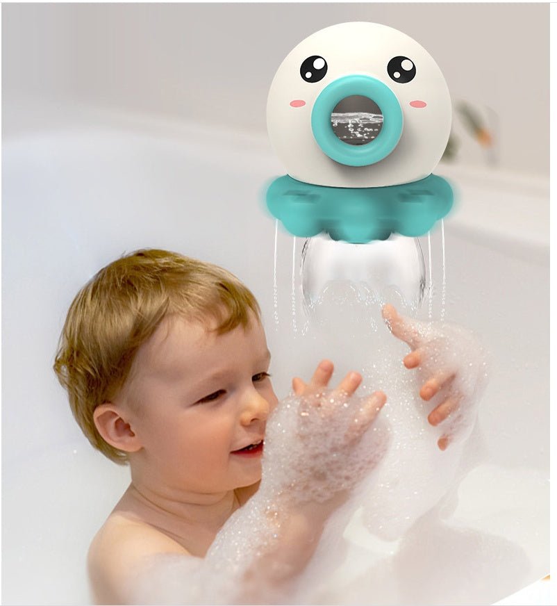 Octopus Fountain Bath Toy Water Jet Rotating Shower Bathroom Toy Summer Water Toys For Kids & Children - MyMobile