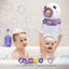 Octopus Fountain Bath Toy Water Jet Rotating Shower Bathroom Toy Summer Water Toys For Kids & Children - MyMobile