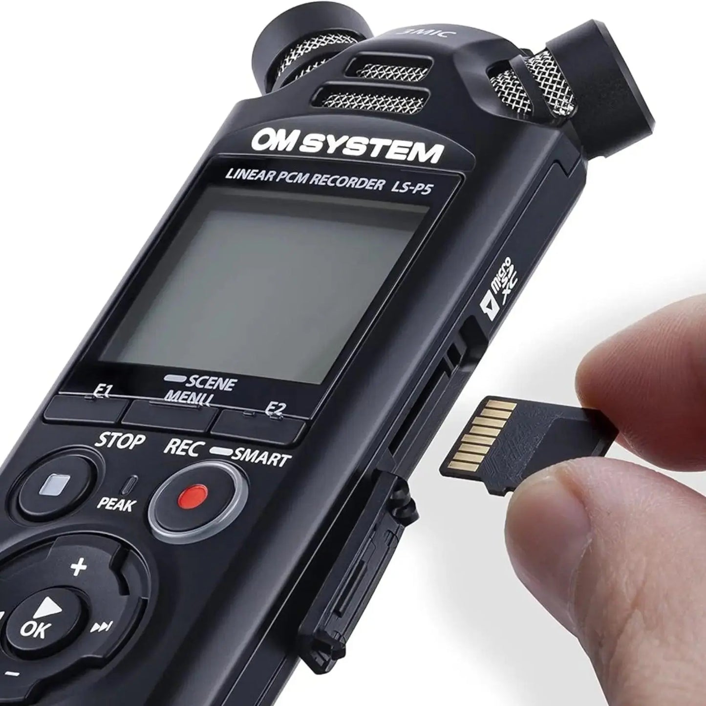 OM System LS - P5 Linear PCM Recorder - MyMobile