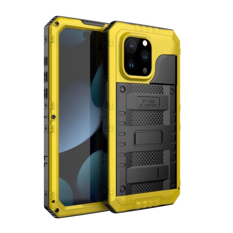 Outdoor Sports Metal Mobile Phone Protective Cover For iPhone 15 - MyMobile