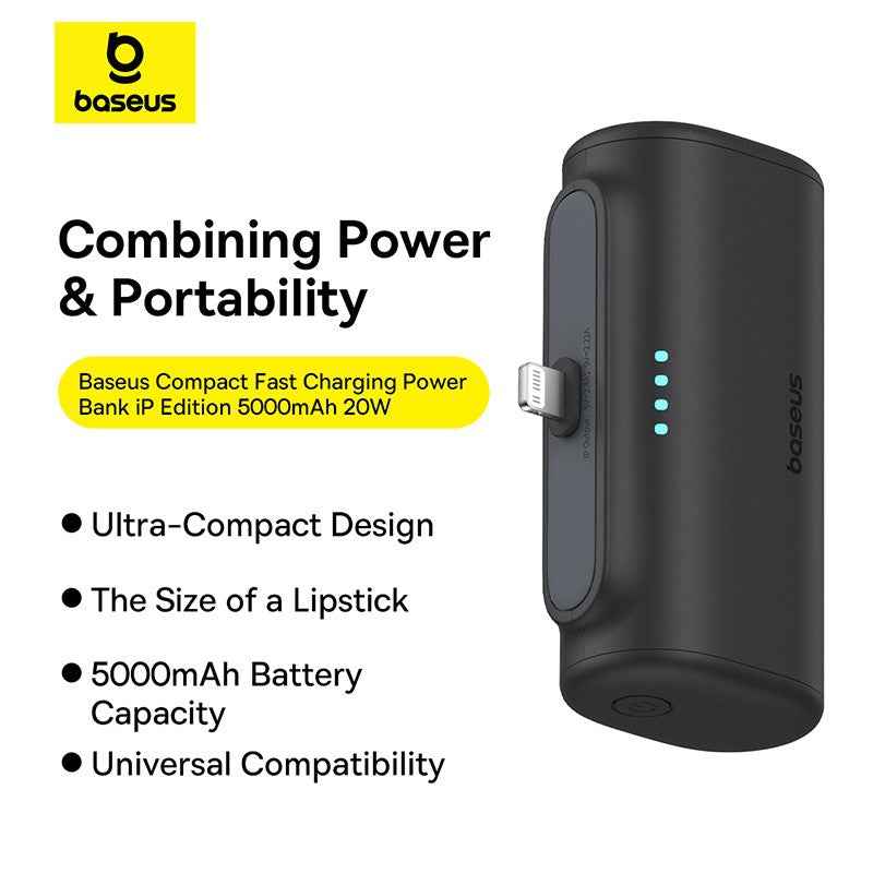 Baseus Compact Fast Charging Power Bank IP Edition 5,000mAh 20W