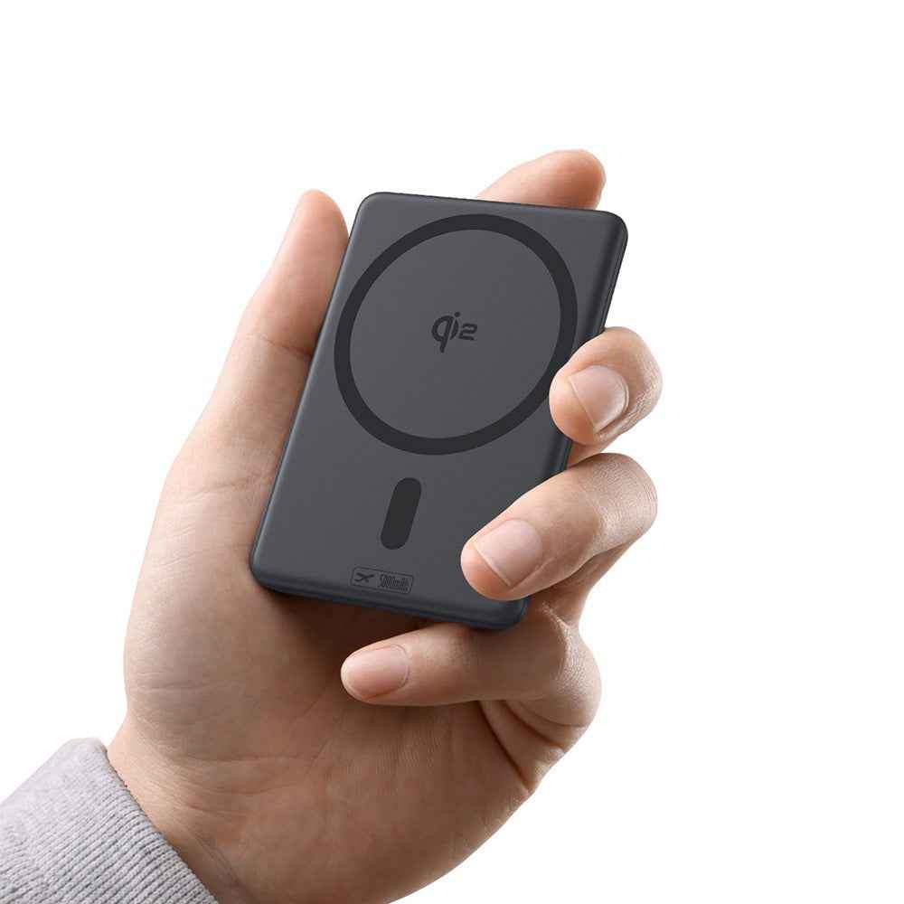 Baseus PicoGo AM31 Qi2 Ultra-Mini Magnetic Power Bank with Kickstand 5,000mAh 20W