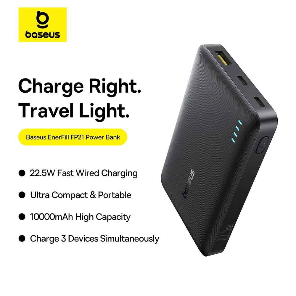 Baseus EnerFill FP21 Power Bank 10,000mAh 22.5W