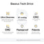 Baseus Diamond Series Full-Coverage HD Tempered Glass Screen Protector For iPhone 15