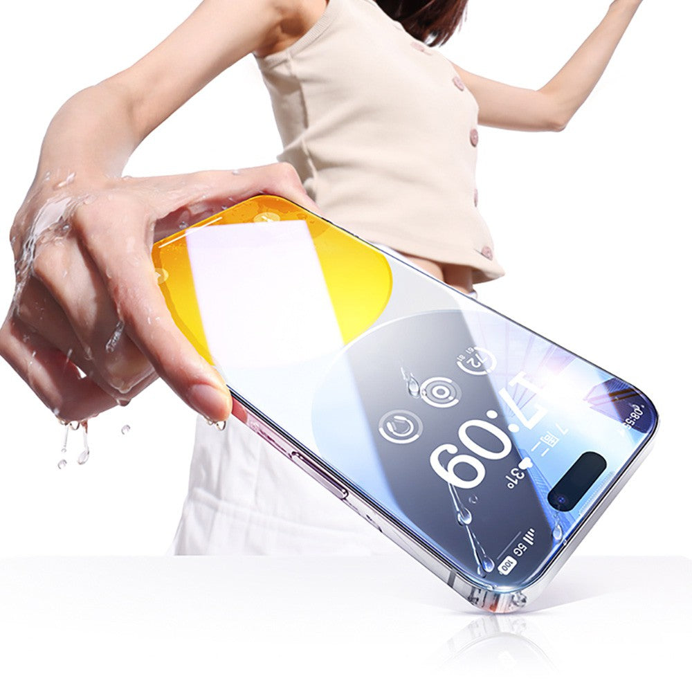 Baseus Diamond Series Full-Coverage HD Tempered Glass Screen Protector For iPhone 15 Plus