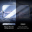 Baseus Sapphire Series Privacy Protection Tempered Glass Screen Protector (with Dust Filter) For iPhone 15 Pro Max