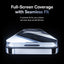 Baseus Sapphire Series Privacy Protection Tempered Glass Screen Protector (with Dust Filter) For iPhone 15 Pro Max
