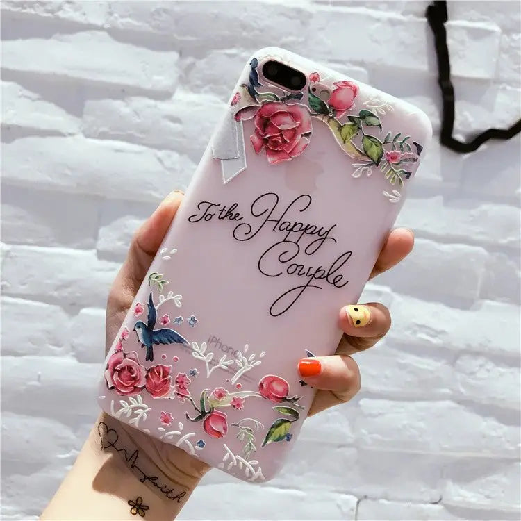 Painted embossed phone case For Samsung Galaxy A series - MyMobile