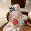 Pearl Flower Phone Case Protective Case For iPhone 13, 14, 15 - MyMobile