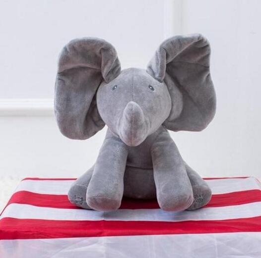 Peek - A - Boo Interactive Elephant Plush Toy - MyMobile