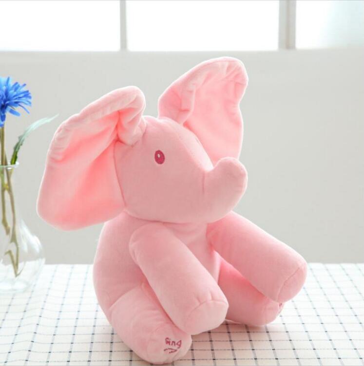 Peek - A - Boo Interactive Elephant Plush Toy - MyMobile