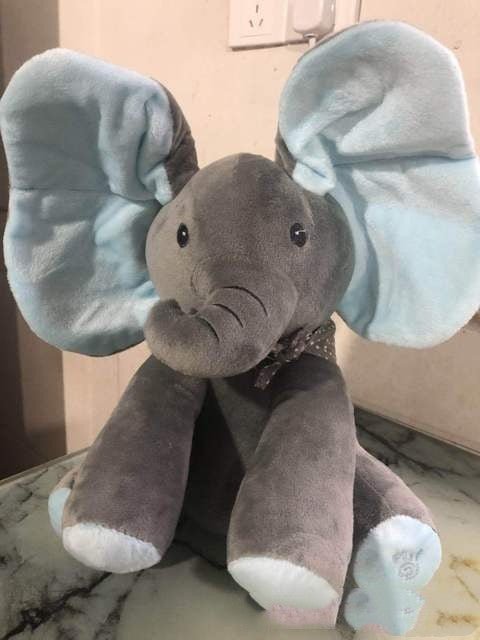 Peek - A - Boo Interactive Elephant Plush Toy - MyMobile