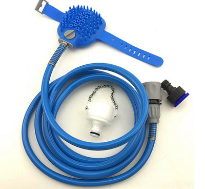 Pet Bathing Tool Pet Dog Convenient Clean Water Pipe Spray Nozzle Strap - MyMobile