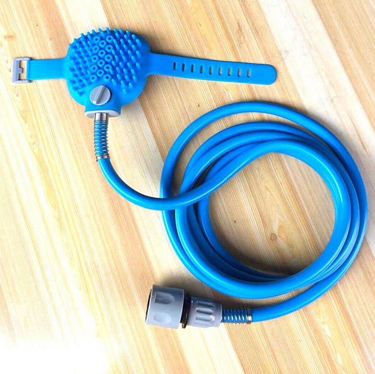 Pet Bathing Tool Pet Dog Convenient Clean Water Pipe Spray Nozzle Strap - MyMobile