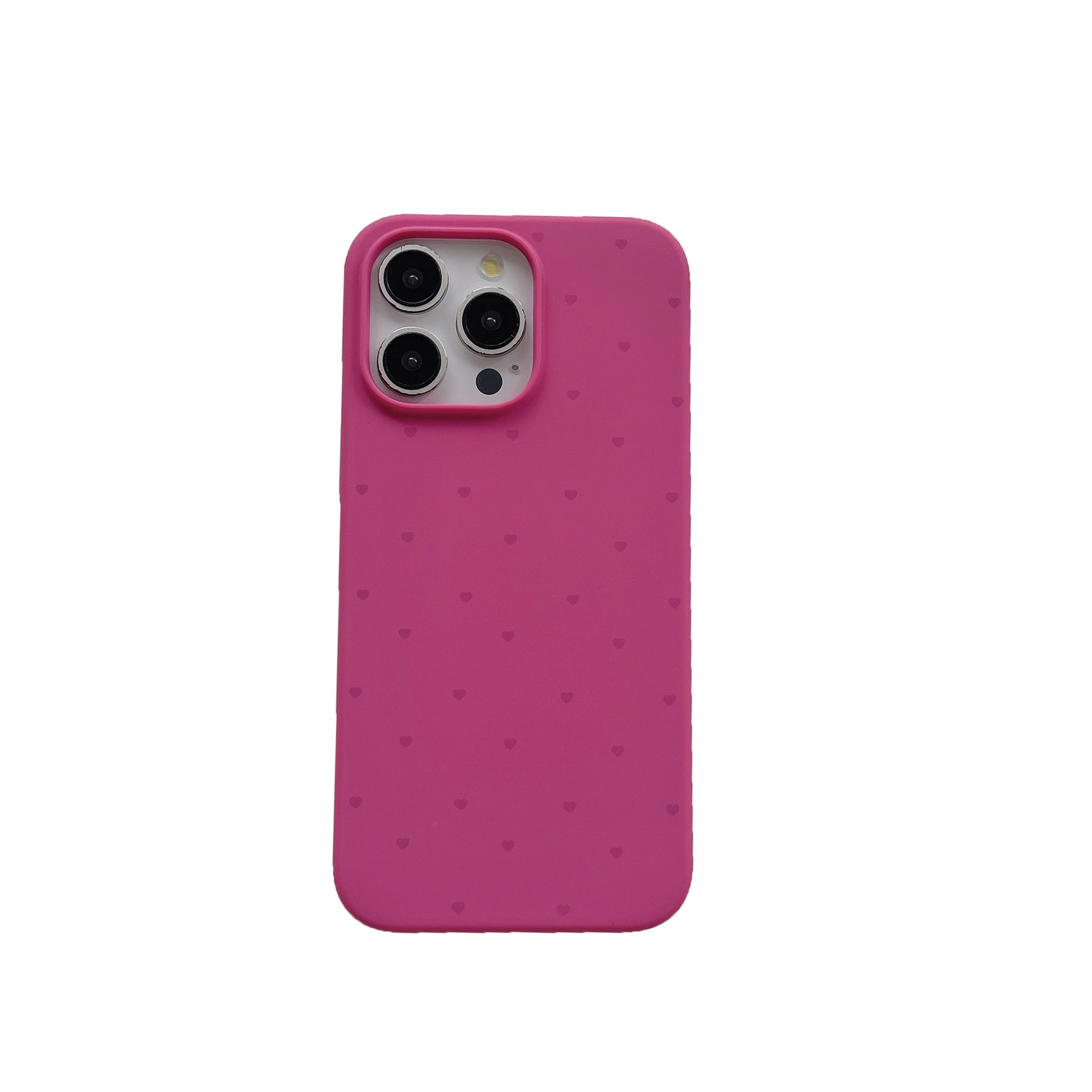 Phone Case Love Heart Liquid Silicone Buck Resistance For iPhone 16 - MyMobile