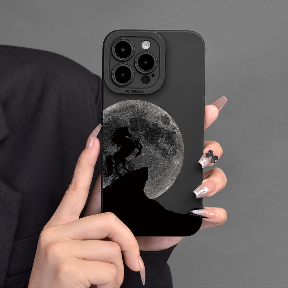 Phone Case Steed Moon All - inclusive Lens Soft Case For iPhone 12, 13, 14, 15 - MyMobile