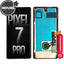 REFURB OLED Screen Digitizer with Bezel Frame and Fingerprint Sensor for Google Pixel 7 Pro