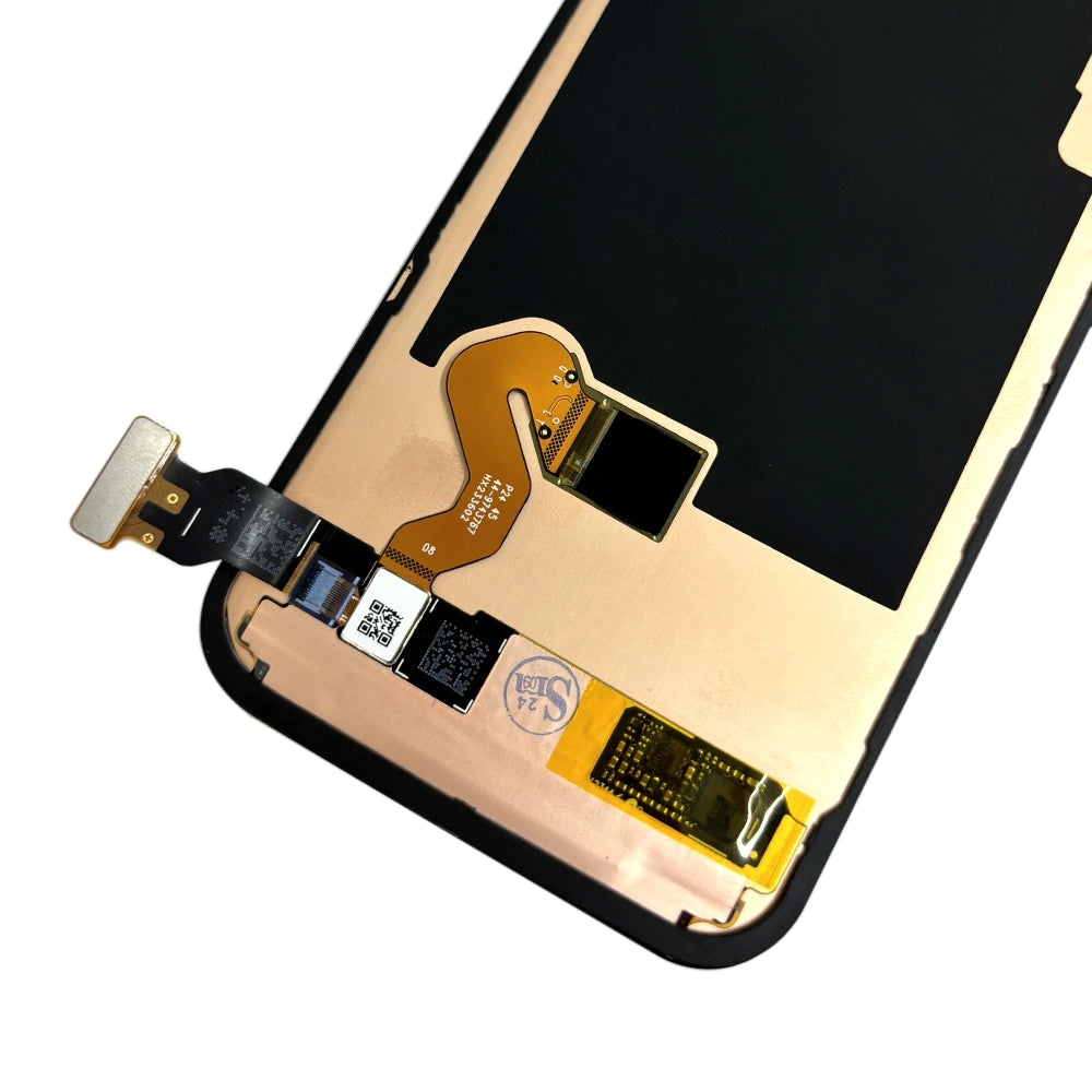 OLED Screen Digitizer with Bezel Frame and Fingerprint Sensor for Google Pixel 9 Pro (PULL-A)