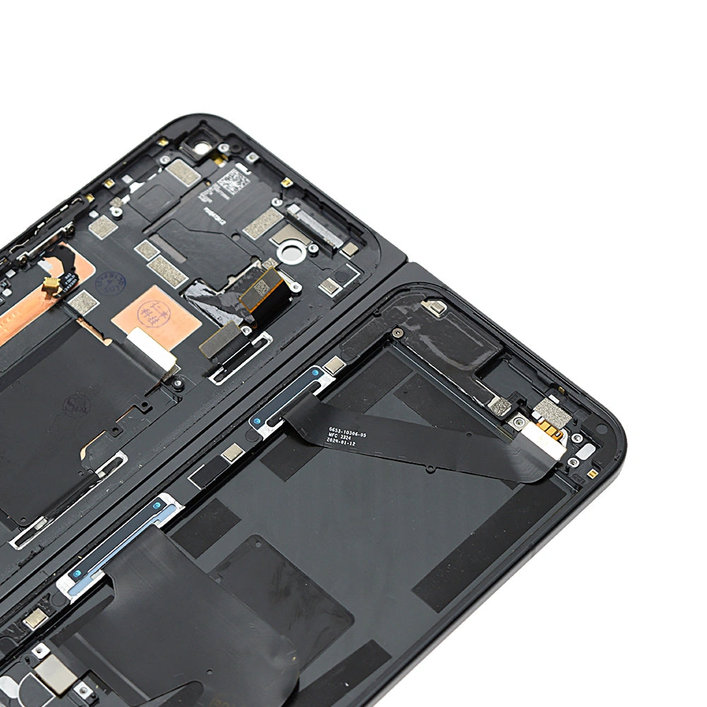 OLED Screen Digitizer Replacement With Fingerprint Sensor for Google Pixel 9 Pro Fold-Obsidian (PULL-A)
