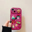 Plastic Christmas Stereo Doll Pendant Phone Case For iPhone 15 - MyMobile