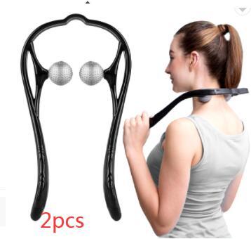 Plastic Pressure Point Therapy Neck Massageador Massagem Relieve Hand Roller Neck Massager For Neck Shoulder Trigger Point - MyMobile