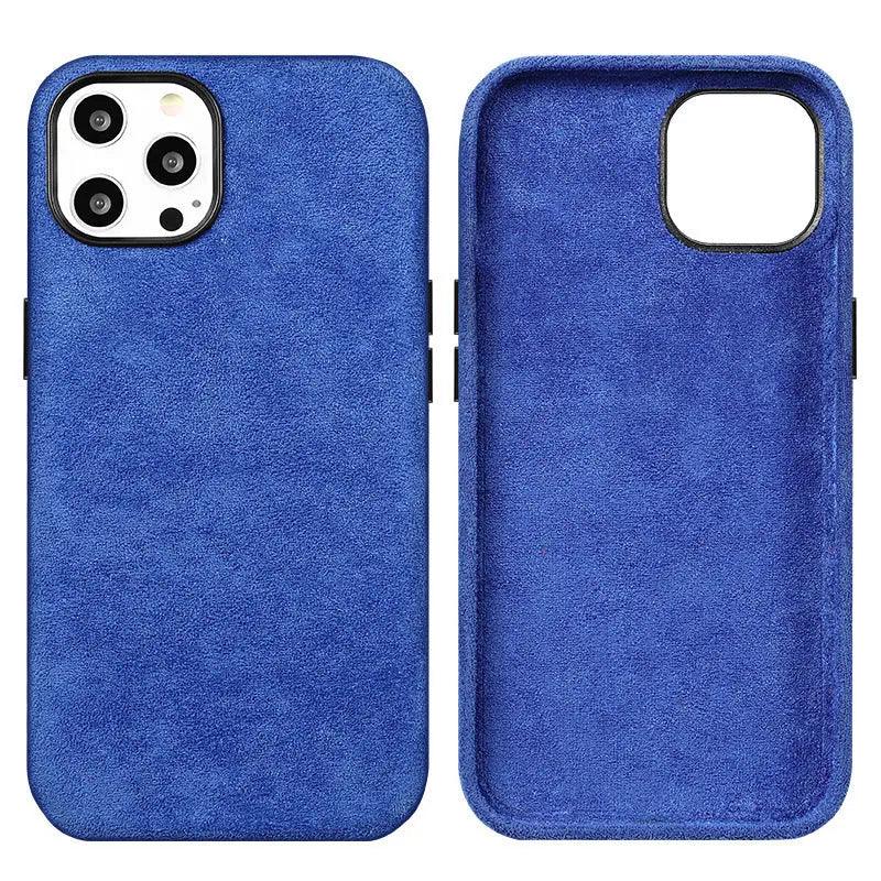 Plush Warm All Inclusive Mobile Phone Case Magnetic Type - MyMobile