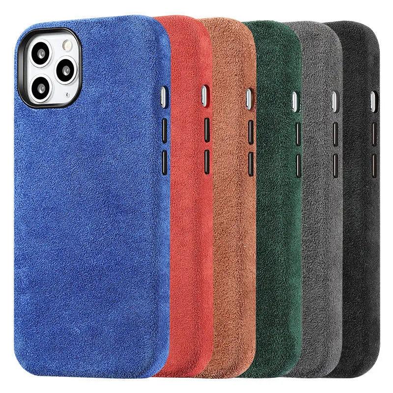 Plush Warm All Inclusive Mobile Phone Case Magnetic Type - MyMobile