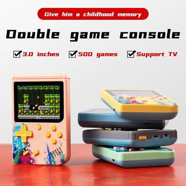 Pocket Handheld Game Console Built - in 500 Classic Game - MyMobile