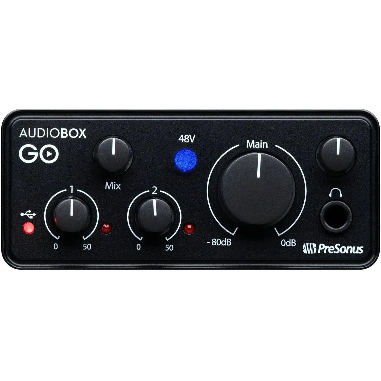 PreSonus AudioBox GO 2x2 USB Type - C Interface - MyMobile