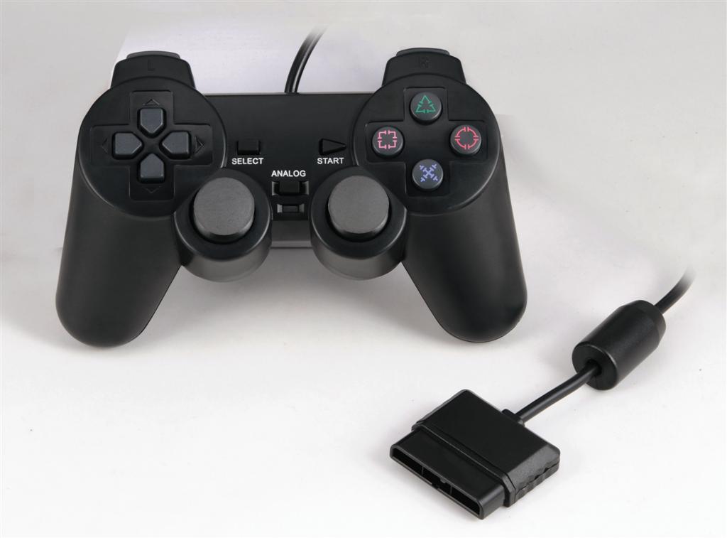 PS2 Wired Handle PS2 Wired Game Handle Vibration PS Game Handle Naked - MyMobile