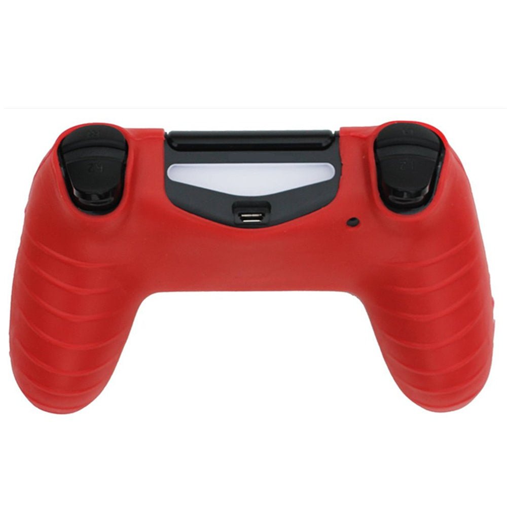 PS4 Controller Skin Silicone Rubber Protective Grip Case for Playstation 4 Wireless Dualshock Game Controllers - MyMobile