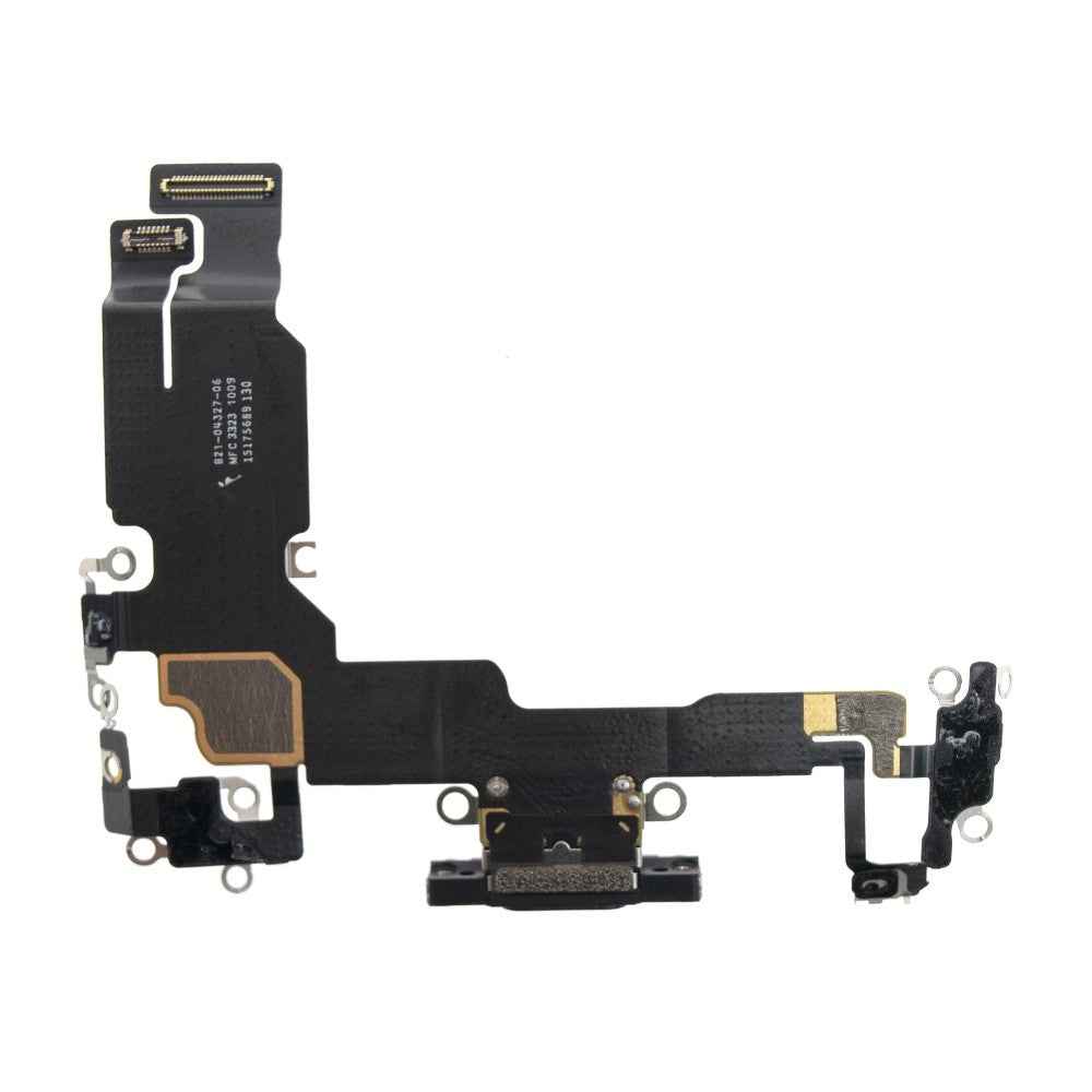 Charging Port for iPhone 15 (PULL-A)-Black
